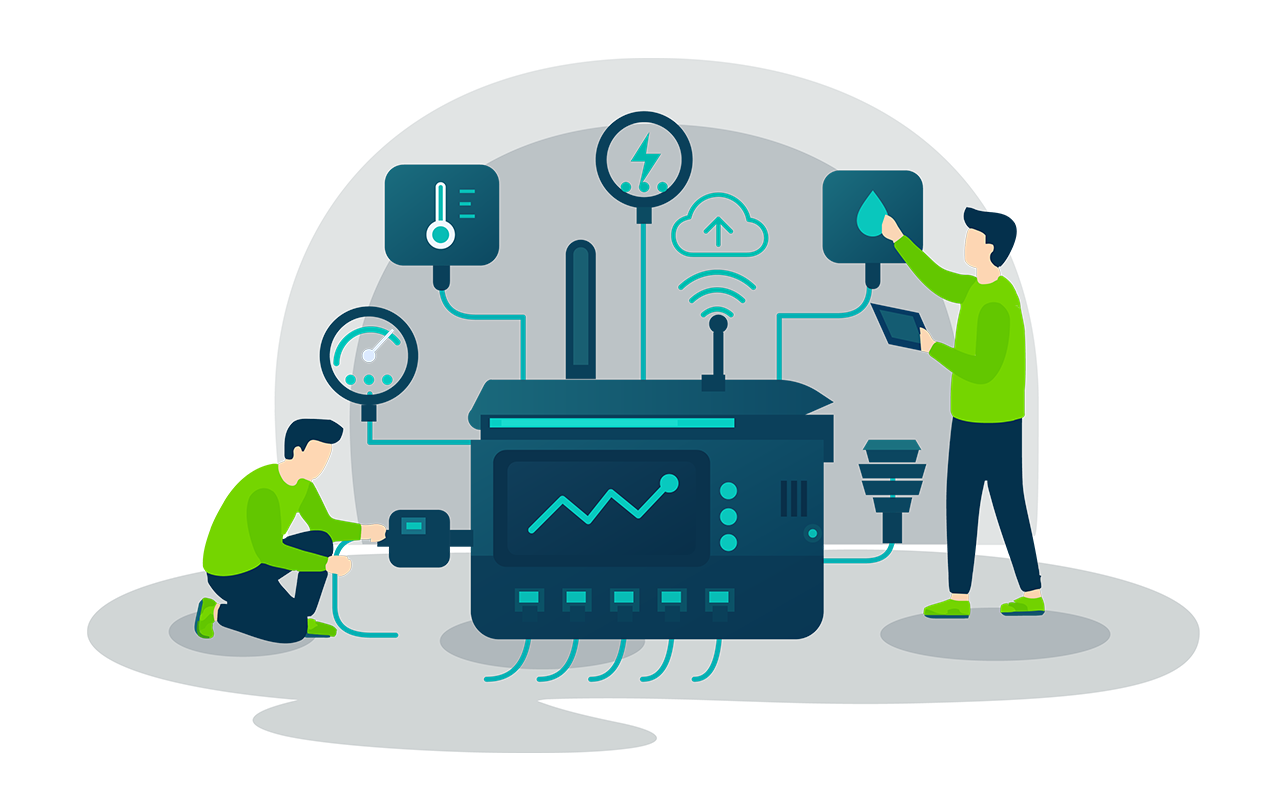 IoT měření, <br> internet věcí, <br> senzory a monitoring